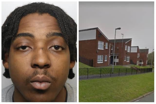 Mzoma was given four years' jail for his part in the robbery on Barden Road in Wakefield.
