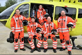 The new recruits include a pilot with nearly four decades of experience, and five highly skilled paramedics who join on secondment from Yorkshire Ambulance Service NHS Trust  for three-years.