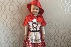 Emily Anita shared a photo of Isla dressed as Little Red Riding Hood.