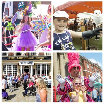 Here are 14 pictures from the Pontefract Liquorice festival from years past as we gear up to this year's celebrations.