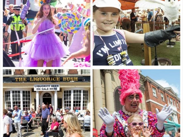 Here are 14 pictures from the Pontefract Liquorice festival from years past as we gear up to this year's celebrations.