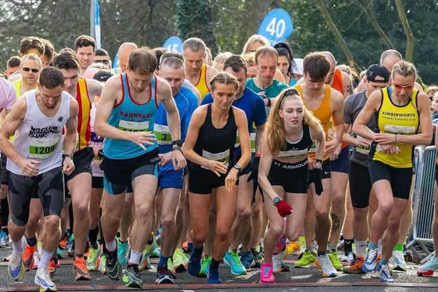 Thousands of people are expected to take place in the run at Thornes Park on Sunday, March 19, which raises money for charity.