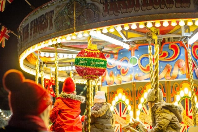 There were magical free ride on the carousel before exploring the Homemade Christmas Craft Market and much more.