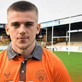 Castleford Tigers new signing from Hull Jacob Hookem.