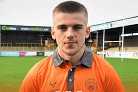 Castleford Tigers new signing from Hull Jacob Hookem.