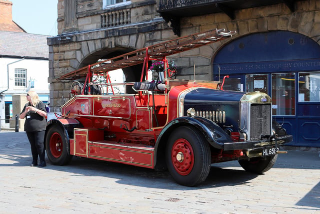 Wakefield Museum’s fire engine at WheelFest 2023.