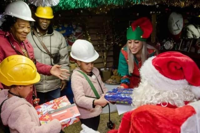 Santa is back at the National Coal Mining Museum this weekend.