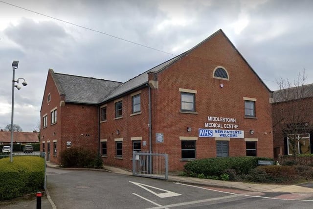 At Middlestown on New Road, Wakefield, 93.3% of patients surveyed said their overall experience was good, poor by 1% and neither good nor poor by 5.7%.