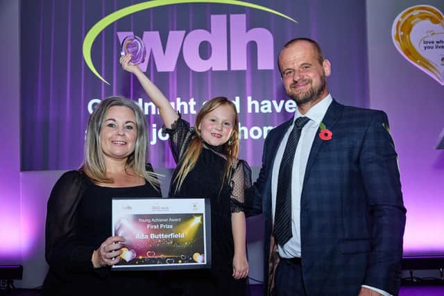Ada Butterfield, the winner of the Young Achiever award at the 2022 Love Where You Live Awards - which are set to return for 2023 with voting opening on Monday.