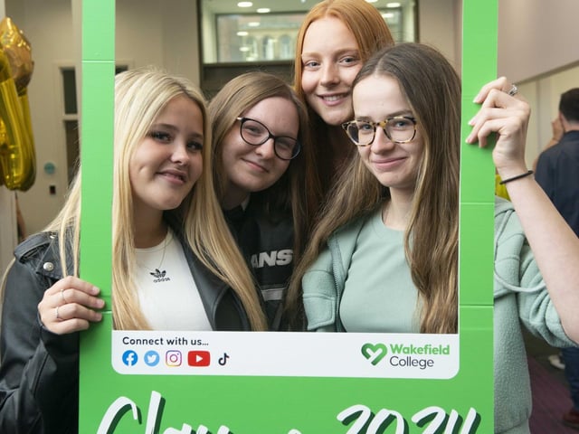 A-level results at Wakefield College
