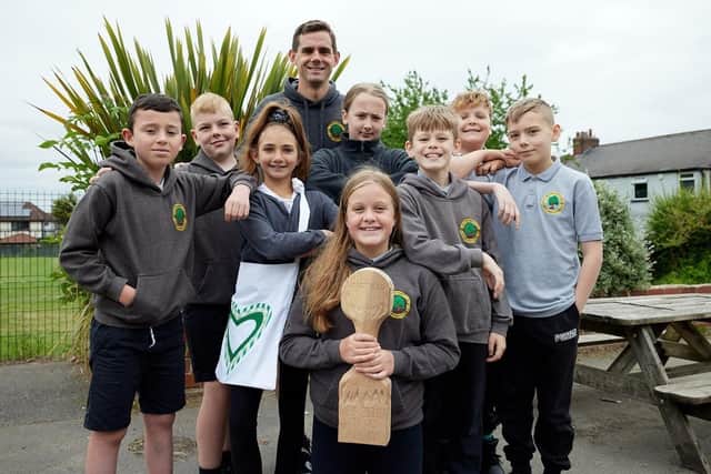 Each school in the action group has climate leaders – teachers and pupils who meet to raise awareness of the climate emergency.