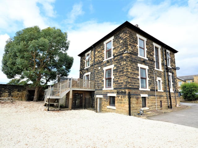 There is plenty of parking space available with the building.