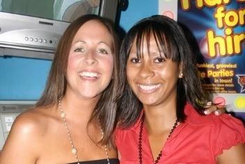 Kelly and Cheryl in 2006.