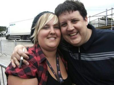 Carole Miles said: "My daughter, Laura Hopkinson, with Peter at The V Festival 2008."