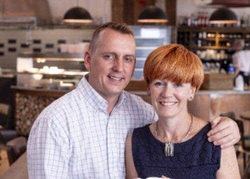 Robert and Heather Copley will host up to 100 guests at their farm shop in Pontefract.