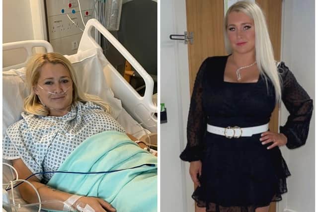 Claire is urging women to go to their smear test appointments after she was diagnosed with cervical cancer earlier this year.
