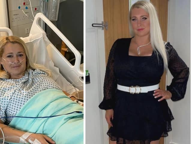 Claire is urging women to go to their smear test appointments after she was diagnosed with cervical cancer earlier this year.