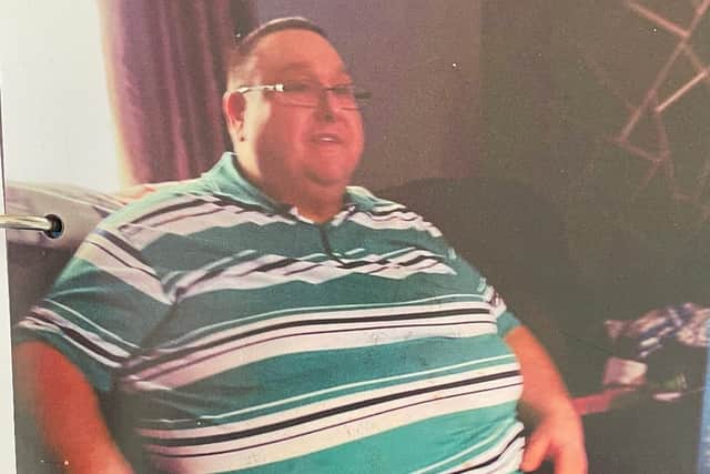 Graham Carder before joining Slimming World in Ackworth. He has been attending group sessions for more than eight months