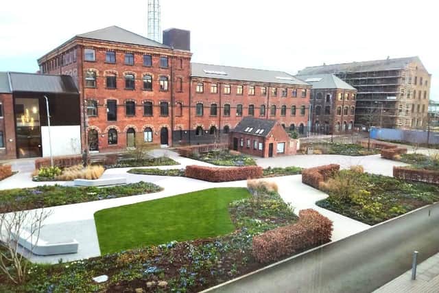 The new garden at The Hepworth Wakefield and CAPA College have been honoured in Wakefield Civic Society’s annual design and environment awards.