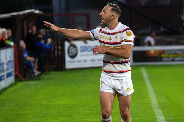 Luke Gale earned praise from his head coach for his influence on the Wakefield Trinity team in their win over Salford Red Devils. Picture: Bruce Rollinson