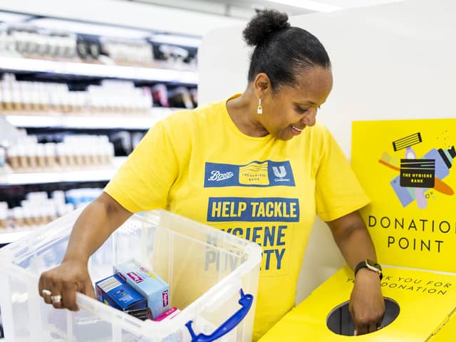Boots will donate an additional 50,000 hygiene products this month.
