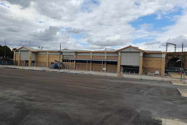 Units at Cathedral Retail Park to be used for a new Aldi store. Work is set to start this year.