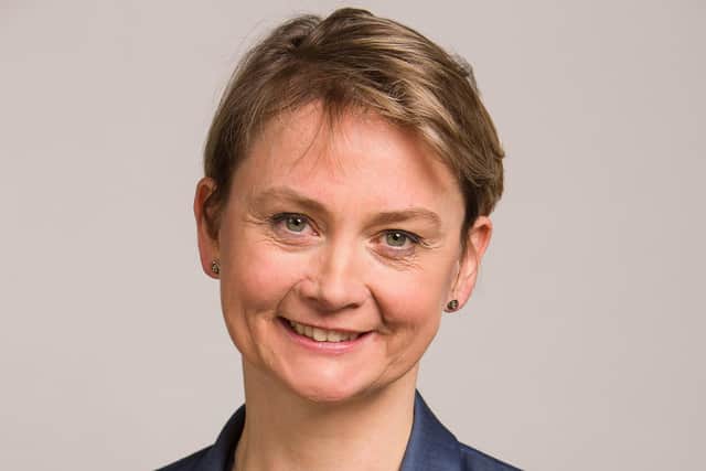 Yvette Cooper MP.
