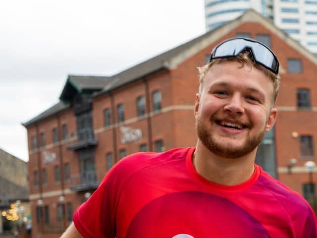 Josh Woodings, of Netherton, completed the 60k ultramarathon to raise money for the British Heart Foundation on Saturday, May 4. Picture: Gillian Woodings