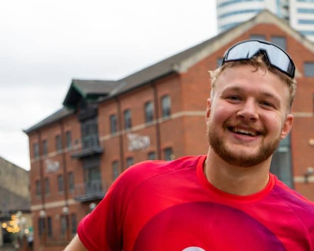 Josh Woodings, of Netherton, completed the 60k ultramarathon to raise money for the British Heart Foundation on Saturday, May 4. Picture: Gillian Woodings