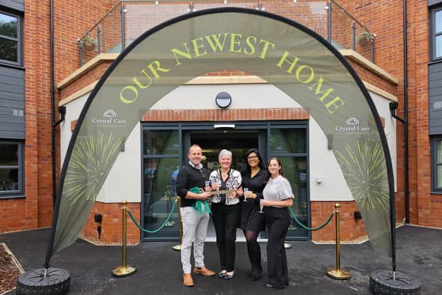 Peter Mortimer (LNT Care Developments), Lynn Robinson, Denum Wrigley and Chelsea Kitchen