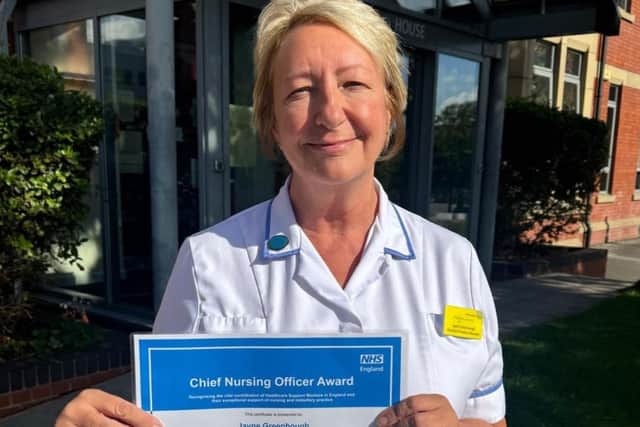 Jayne Greenhough, clinical skills tutor at the Mid Yorkshire Teaching NHS Trust.