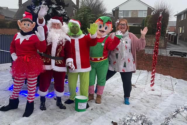 The Grinch and some elves will be on hand to help Santa out at the grotto in Balne Lane, Wakefield