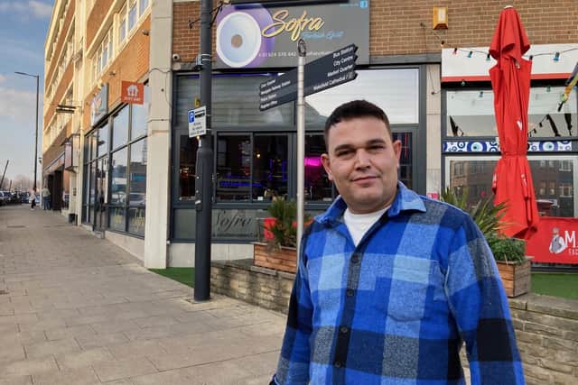 Hakan Kalkan’s Turkish restaurant, Sofira, on Northgate, said he has been broken into seven times since 2021, costing him around £20,000.