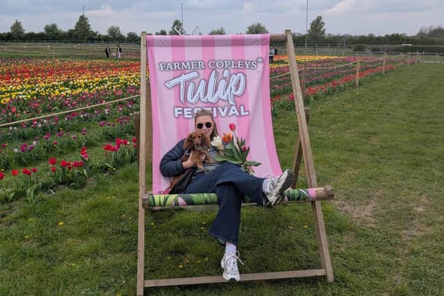 Farmer Copleys' Tulip Festival takes place throughout April.