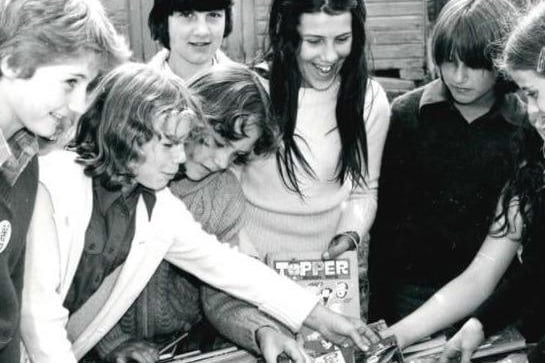 Normanton Woodlands Middle Schools holds a summer fair, 1979.
