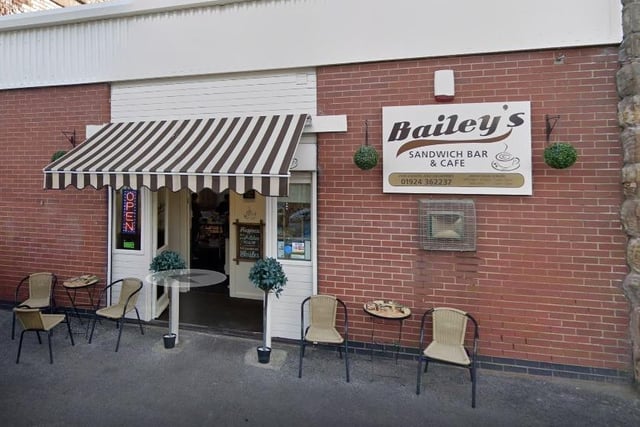 Bailey's on Avondale Way, off Thornes Lane, Wakefield, has an average of 4.7 stars out of 5. One reviewer said: "What a little gem, full breakfast was amazing and the wife's jacket with chilli also great. Decent prices, really good value for money. I will be returning."