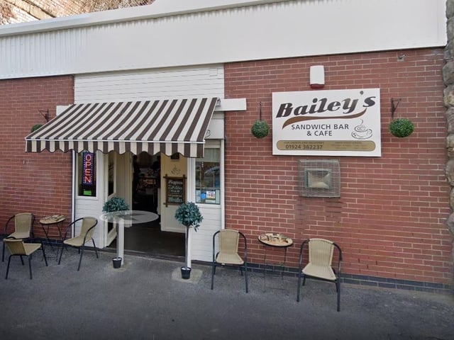Bailey's on Avondale Way, off Thornes Lane, Wakefield, has an average of 4.7 stars out of 5. One reviewer said: "What a little gem, full breakfast was amazing and the wife's jacket with chilli also great. Decent prices, really good value for money. I will be returning."