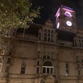 Wakefield Town Hall will be lit up in white as "symbol of peace".