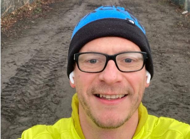 David is running 10K every day in 2023 for two charities.