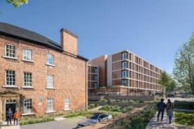 Wakefield Council has appointed a developer to deliver a new hotel at the site of the city centre's former railway station. Artist impression of new hotel. Image: Wakefield Council