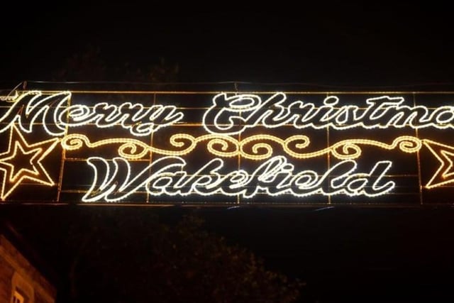 Light Up Christmas Lights, Wakefield.
