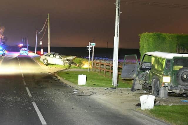 Shocking footage shows the moment suspected drunk driver ploughed into ...