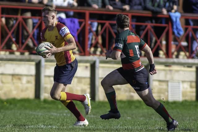 Jake Adams collected 17 points in Sandal's victory over Alnwick. Picture: Simon Hall