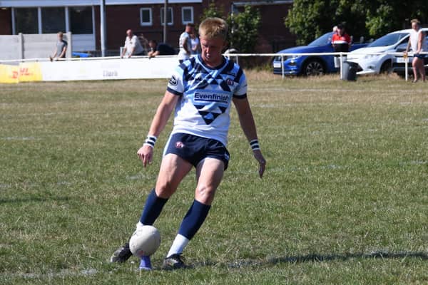 Charlie Barker kicked three goals in vain for Normanton Knights as they lost to Barrow Island.