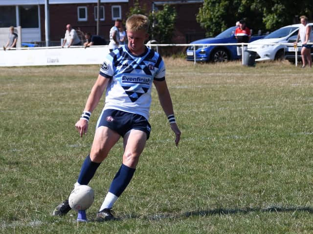 Charlie Barker kicked three goals in vain for Normanton Knights as they lost to Barrow Island.
