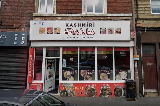Posh Nosh at 107-109 Doncaster Road, Wakefield, was rated ONE out of five on July 6 2022.