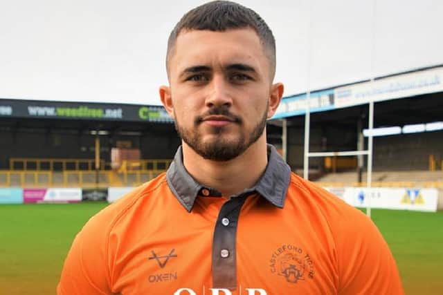 Young second row forward Bailey Dawson has joined Castleford Tigers on an initial one-year deal.