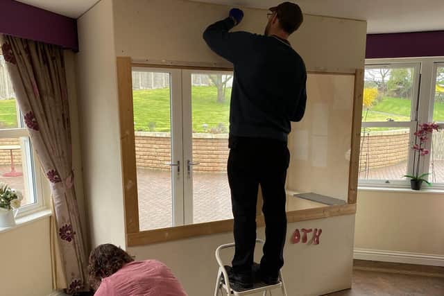 A team from London's Science Museum has safely dismantled the pods at the Featherstone care home, which will be part of the Collection Covid-19 curation.