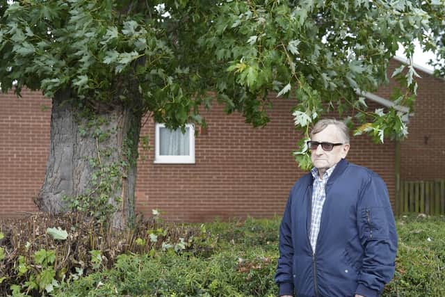 Ernest Bacon says that an oak tree on his road needs to be pruned before it blocks access.