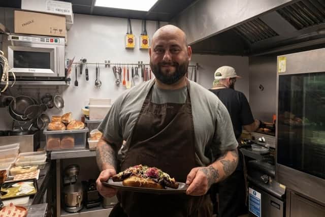 Kieran Smith, aka Chef Kez, head chef and menu developer at Fract.